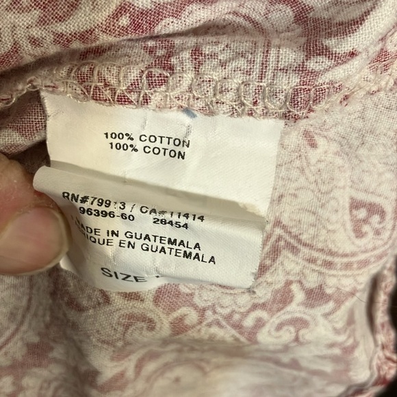 🌈 Motherhood 100% cotton top with surplice neck Large - Picture 5 of 5